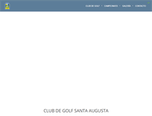 Tablet Screenshot of golfsanta-augusta.cl